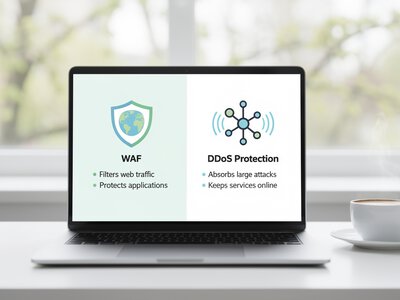 WAF и защита от DDoS: в чем разница и как организовать многоуровневую защиту веб-приложений