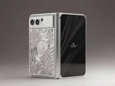 Caviar показала складной iPhone Ultra в серебряном корпусе еще до презентации Apple