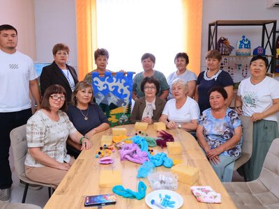 В Абайском районе организовали досуг для людей старшего поколения