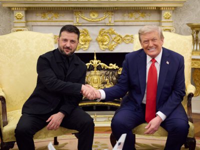 Зеленский показал поздравление Трампа с Днем Независимости Украины