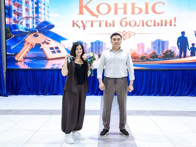 ЕЩЕ 40 СЕМЕЙ ПОЛУЧИЛИ ЖИЛЬЕ В МИКРОРАЙОНЕ БОЗАРЫК