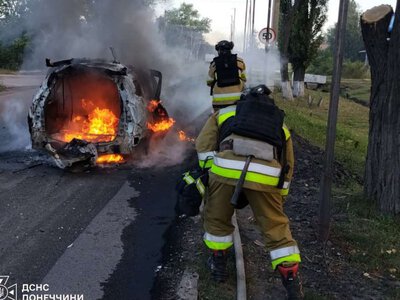 Из-за из-за российских атак в Краматорске и Славянске произошли пожары
