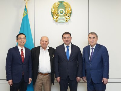 В ТУРКЕСТАНСКОЙ ОБЛАСТИ СТРОИТСЯ ЗАВОД ПО ГЛУБОКОЙ ПЕРЕРАБОТКЕ ФОСФОРИТОВ, КОТОРЫЙ ОБЕСПЕЧИТ РАБОТОЙ 1000 ЧЕЛОВЕК