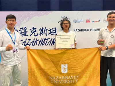  Казахстанская команда отличилась на международном чемпионате роботов 