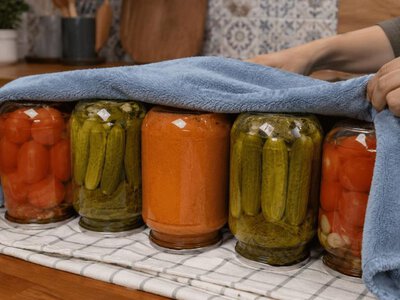 Действительно ли нужно накрывать банки одеялом после консервирования: что советуют специалисты