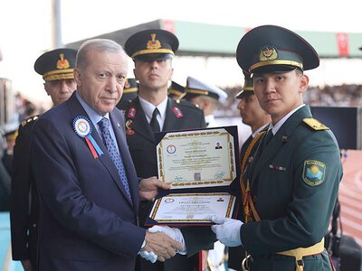 Офицерский состав Нацгвардии пополнили шесть выпускников военного вуза Турции