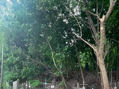 В Киеве снесли историческое ограждение Байкового кладбища вместо обещанной реставрации