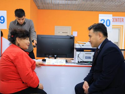 Аскарбек Ертаев ознакомился с работой центров трудовой мобильности и социальной адаптации в Караганде