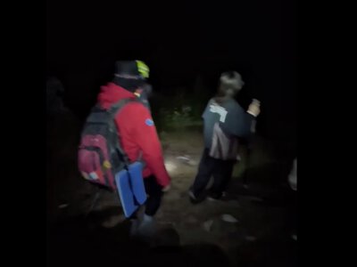  Заблудившихся в горах молодых людей спасли ночью под Алматы 