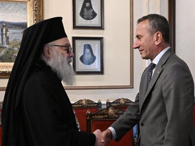 Патриарх Антиохийский встретался в Дамаске с главой абхазского МИД