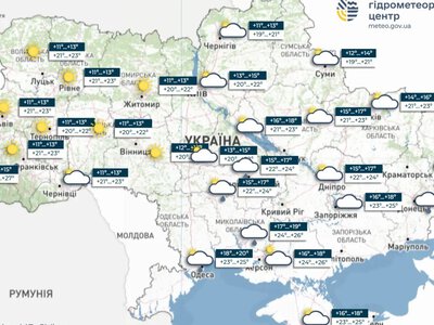 Прогноз погоды на 28 августа 2026 г. в Украине: синоптики рассказали, где будет тепло, а где дожди