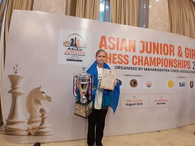 15-летняя алматинка Мария Холявко завоевала серебро чемпионата Азии по шахматам