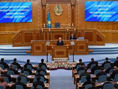 Президент Касым-Жомарт Токаев выступил на открытии первой сессии Курултая первого созыва