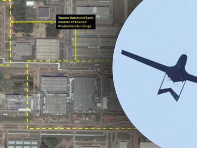 Россия превращает завод по производству Шахедов в крепость: спутниковые снимки