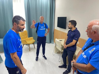 AFFA-nın Texniki Direktoru Bayıl Arena-Futbol İnkişaf Mərkəzində - FOTOLAR