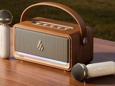 Edifier представила портативную колонку K200 с двумя микрофонами