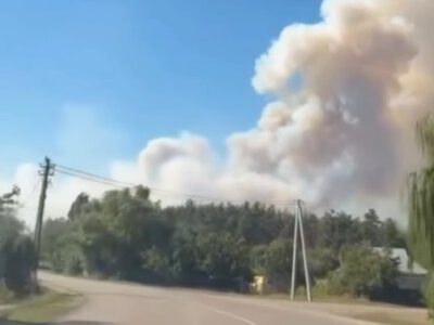 Пожар заблокировал движение транспорта: в Киеве невозможно проехать, - ФОТО