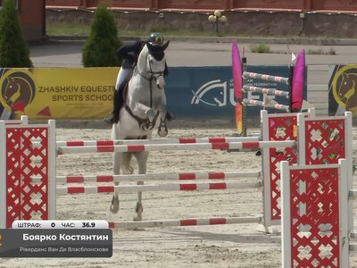 Результаты финала чемпионата Украины по конному спорту в дисциплине преодоления препятствий