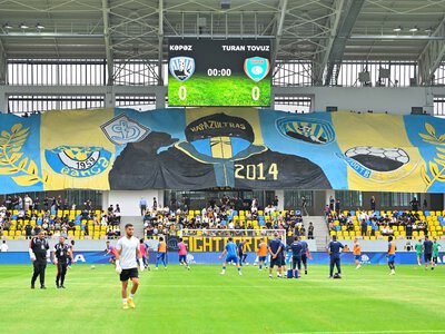 Premyer Liqa: Yeni stadion açıldı. ən böyük axın bura oldu - FOTOLAR