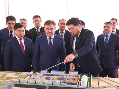 В Жанакорганском районе началось строительство горно-обогатительного комбината