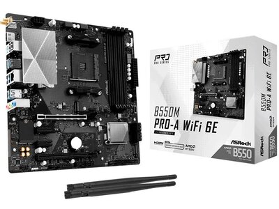 ASRock B550M Pro-A WiFi 6E: новая плата для AM4