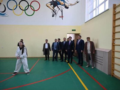 ТУРКЕСТАН: В ДЕНЬ ЗНАНИЙ В ЖЕТЫСАЕ ВВЕДЕНА В ЭКСПЛУАТАЦИЮ НОВАЯ ШКОЛА
