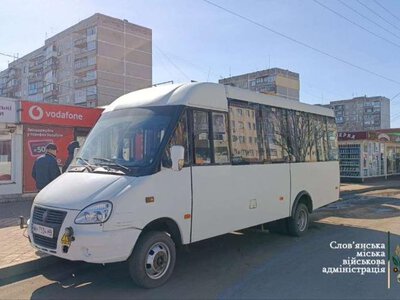 В Славянске отменили ряд городских автобусных рейсов