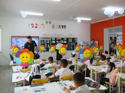 Спасатели подготовили необычный подарок ко Дню знаний