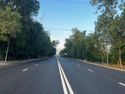 Какие улицы отремонтировали в Алматы к 1 сентября 