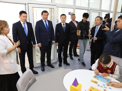 При поддержке «Самрук-Қазына» в 10 школах Актобе открылись новые кабинеты инклюзии