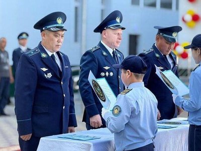 Новый полицейский класс “Жас сақшы” открылся в ЗКО