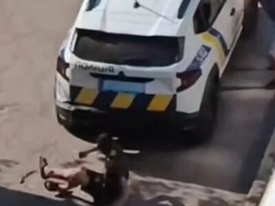 В Каменском полицейская машина наехала на мужчину: правоохранители выясняют обстоятельства