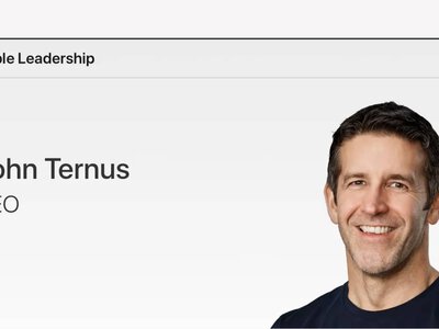 Джон Тернус официально возглавил Apple, сменив Тима Кука