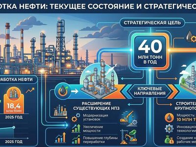 Казахстан усиливает развитие нефтепереработки: мощности доведут до 40 млн тонн в год