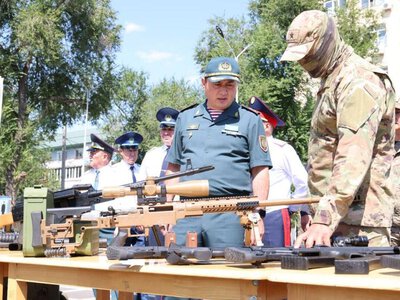 Под контролем Главнокомандующего: проверена воинская часть Национальной гвардии в Жетысу