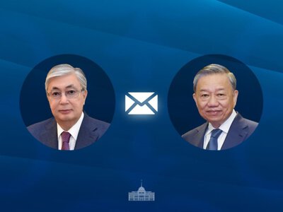  Токаев поздравил народ Вьетнама с Днем независимости 