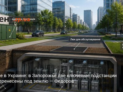 Впервые в Украине: в Запорожье две ключевые подстанции будут перенесены под землю — Федоров