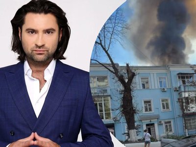 Шахеды упали в 400 метрах от офиса Люкс ФМ: ведущий показал последствия атаки россиян