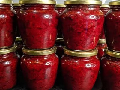 Как правильно заготовить свеклу с чесноком на зиму: секретный трюк с запеканием