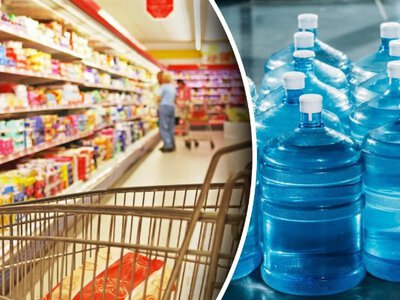Украинцам рекомендуют сделать запас воды и еды на 7-12 дней