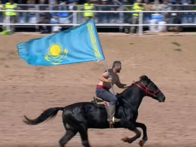  Сырым Избасаров стал чемпионом Всемирных игр кочевников 