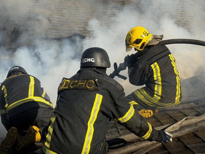 В Киеве из-за падения обломков БПЛА пострадали 14 человек