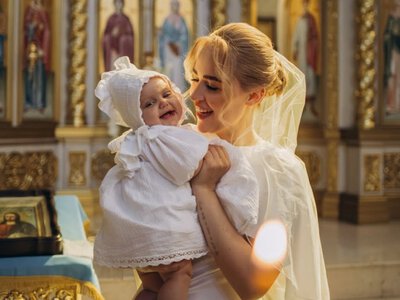 Инна Белень крестила дочь и показала трогательные моменты таинства