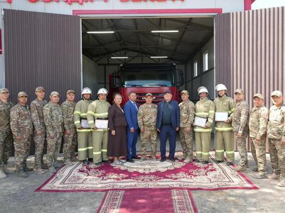 В Казахстане открылось 257-ое добровольное противопожарное формирование «Ауыл құтқарушылары»