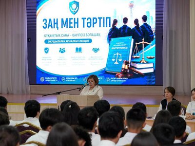 «Закон и порядок»: профилактические встречи проводят среди учеников в столичных школах