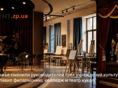 В Запорожье сменили руководителей трёх учреждений культуры: кто возглавил филармонию, колледж и театр кукол