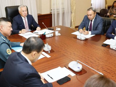  Серику Жумангарину представили меры по развитию легкой промышленности 