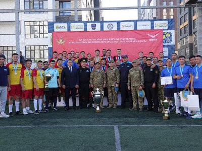 В Астане определили победителей чемпионата по мини-футболу среди подразделений Министерства обороны