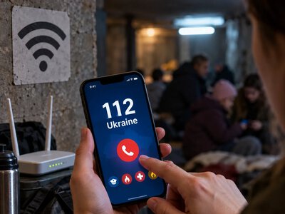 Мобильная связь отсутствует: как вызвать экстренную помощь через 112 Ukraine