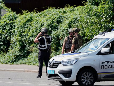 В Киеве полицейский застрелил мужчину во время нападения